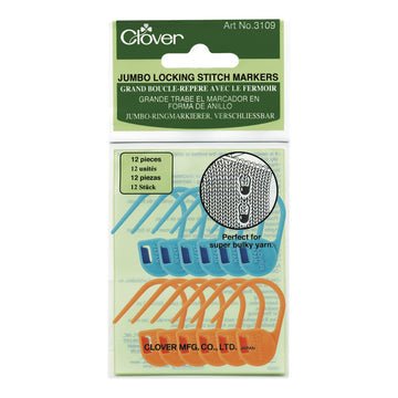 Jumbo Locking Stitch Markers - String Theory Yarn Co