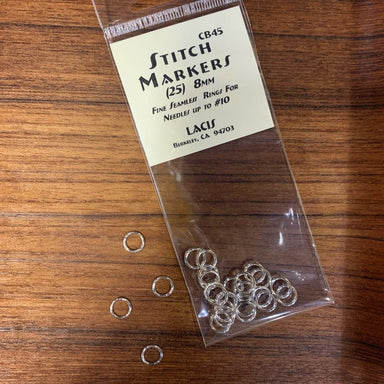 Lacis 8mm Ring Markers (25) - String Theory Yarn Co
