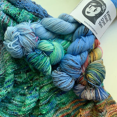 VERONICA Merino/Cashmere Hand Dyed Yarn: Fingering/Sock Weight- Only o –  originalwoolydragon