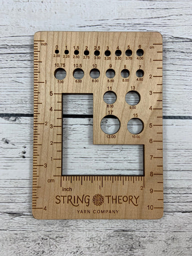 ST Needle Gauge - String Theory Yarn Co