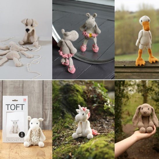 TOFT Crochet Animal Kits – EWE fine fiber goods