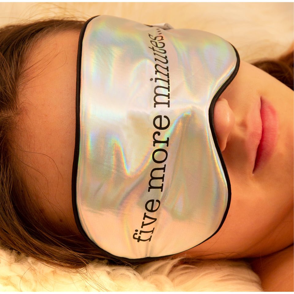 Ultra Soft Sleep Mask - 5 More Minutes in Gifts | String Theory Yarn Co